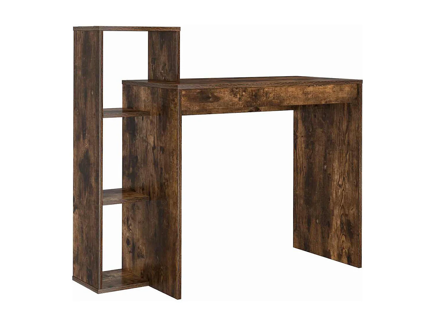 Bureau Chêne fumé 100 x 40 x 90 cm Bois d'ingénierie