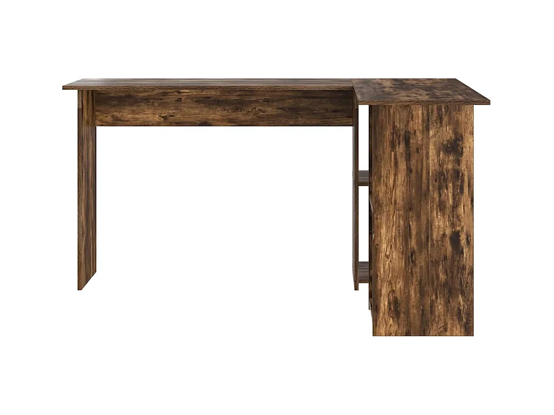 Bureau Chêne fumé 142 x 102 x 73 cm Bois d'ingénierie