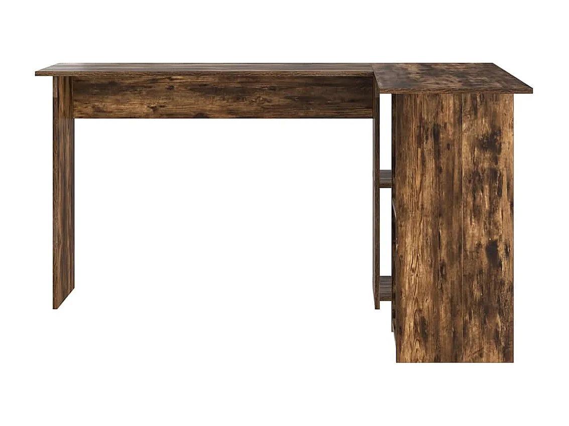 Bureau Chêne fumé 142 x 102 x 73 cm Bois d'ingénierie