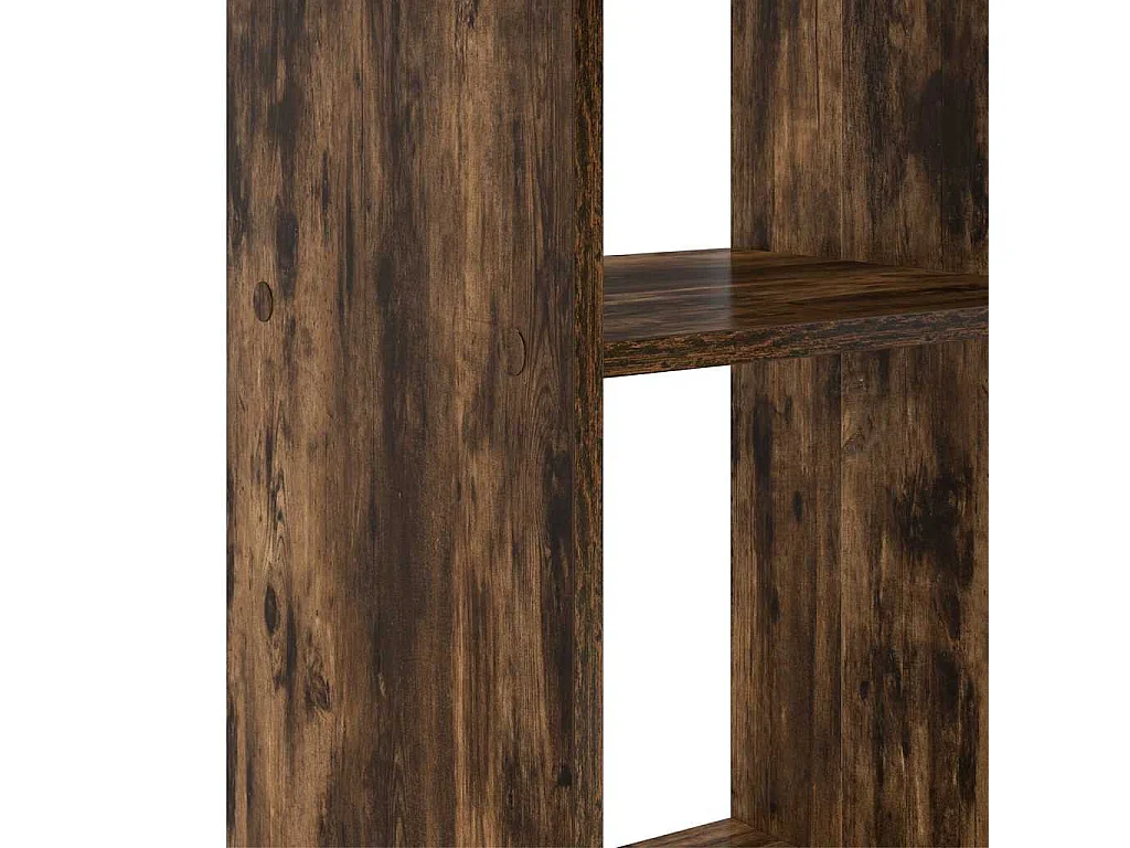 Bureau Chêne fumé 142 x 102 x 73 cm Bois d'ingénierie