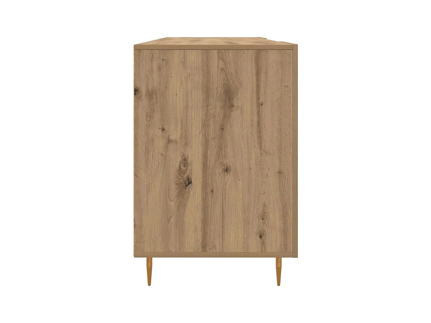 Bureau chêne artisanal 140 x 50 x 75 cm Bois d'ingénierie