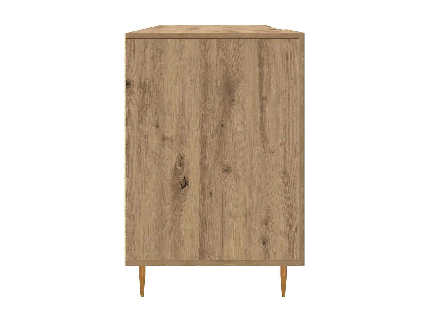 Bureau chêne artisanal 140 x 50 x 75 cm Bois d'ingénierie