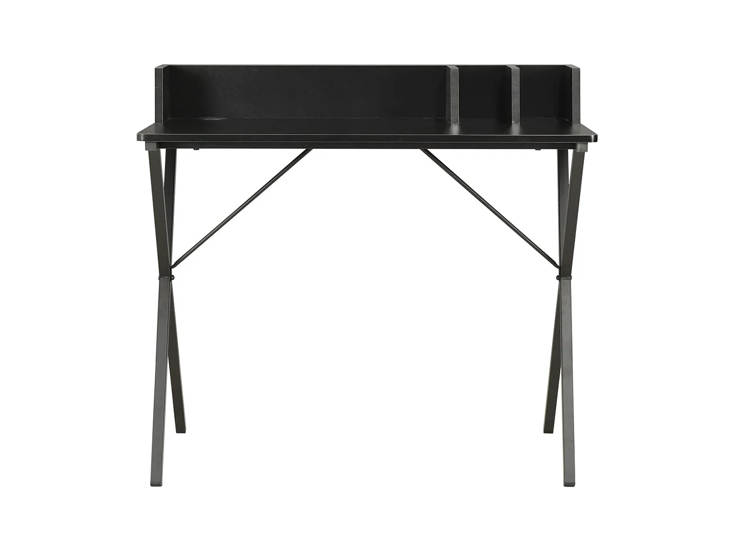 Bureau Noir 80x50x84 cm