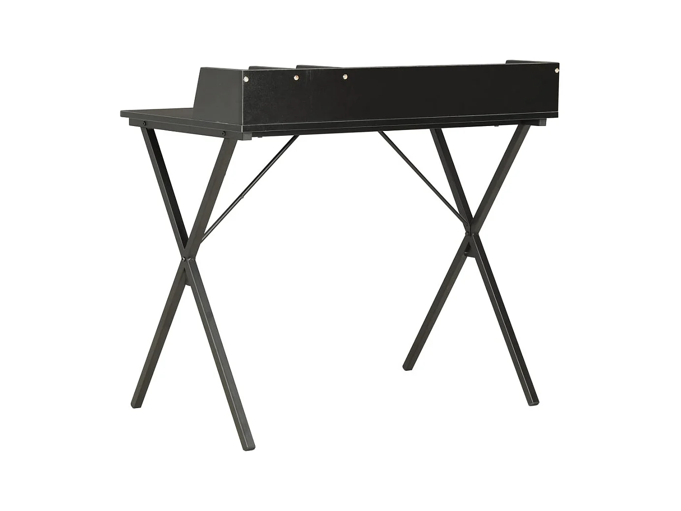Bureau Noir 80x50x84 cm