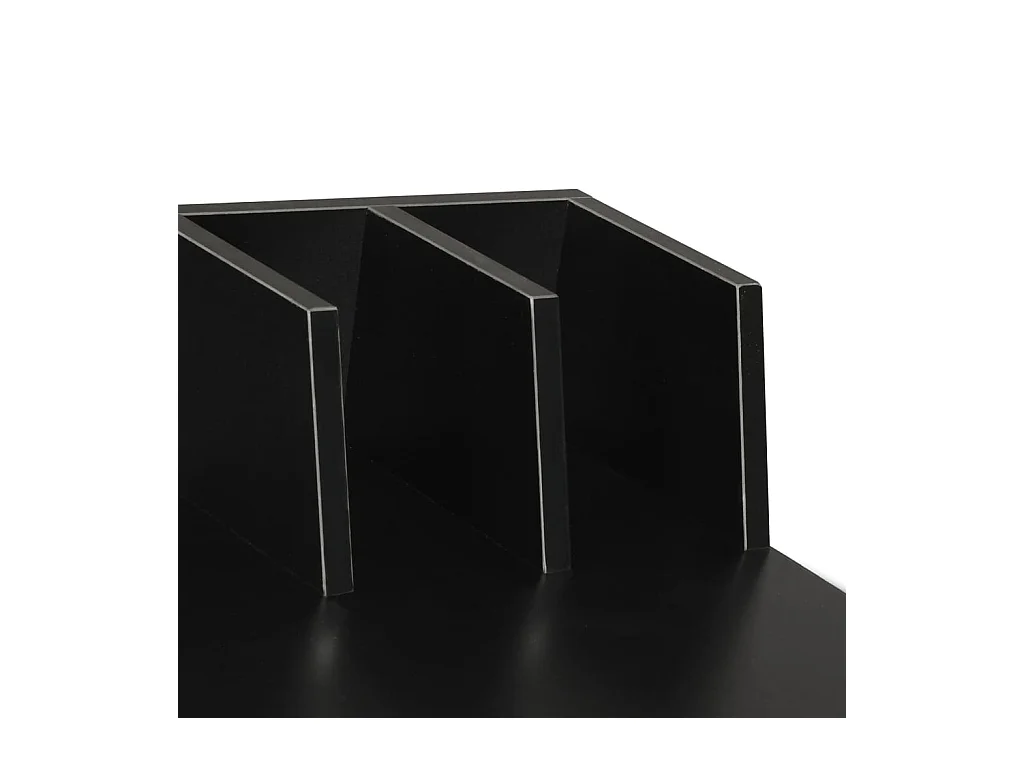 Bureau Noir 80x50x84 cm