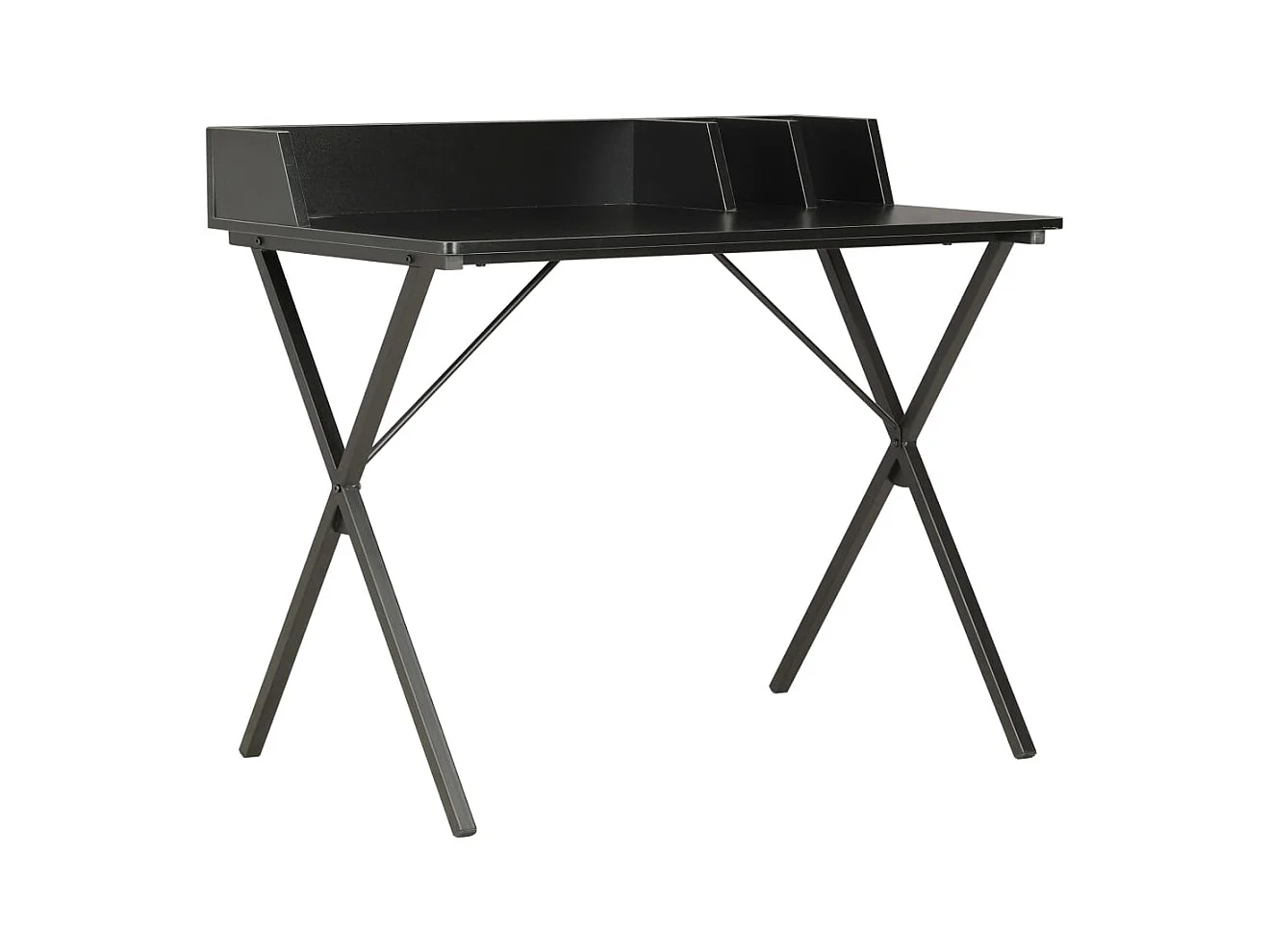 Bureau Noir 80x50x84 cm