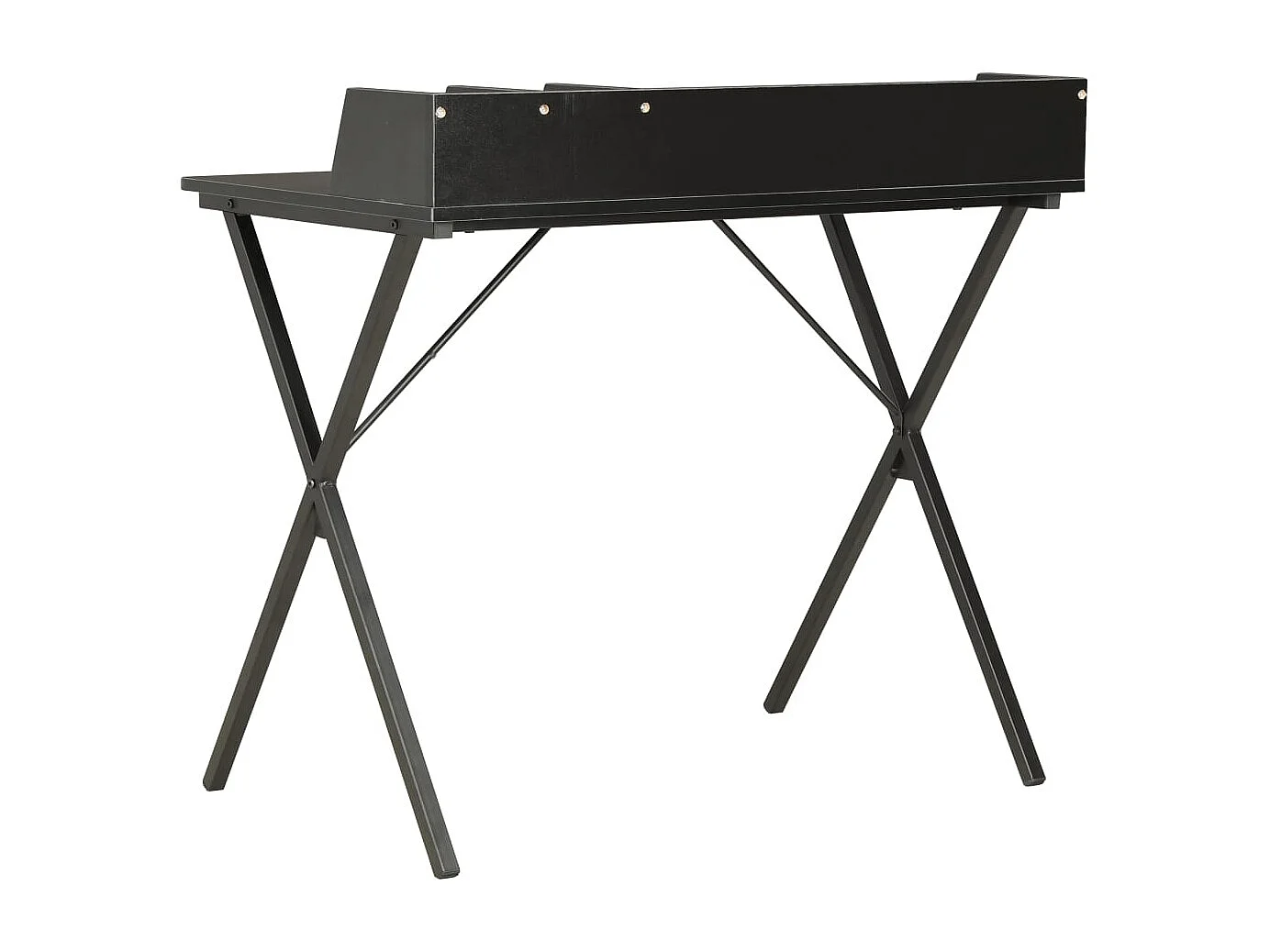 Bureau Noir 80x50x84 cm