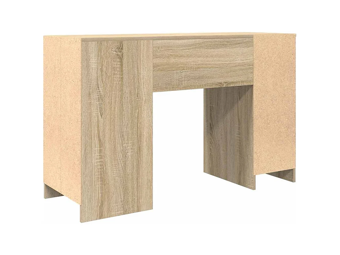 Bureau chêne sonoma 120x42x76 cm bois d'ingénierie