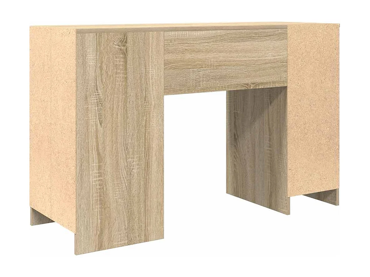 Bureau 120x42x76 cm spaanplaat sonoma eikenkleurig