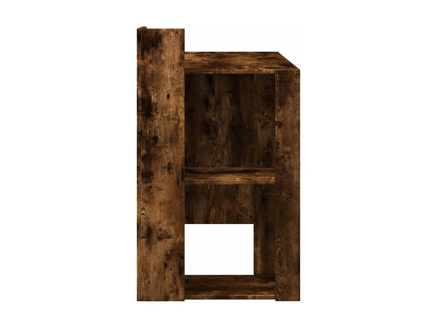 Bureau chêne fumé 103,5x56,5x94 cm bois d'ingénierie