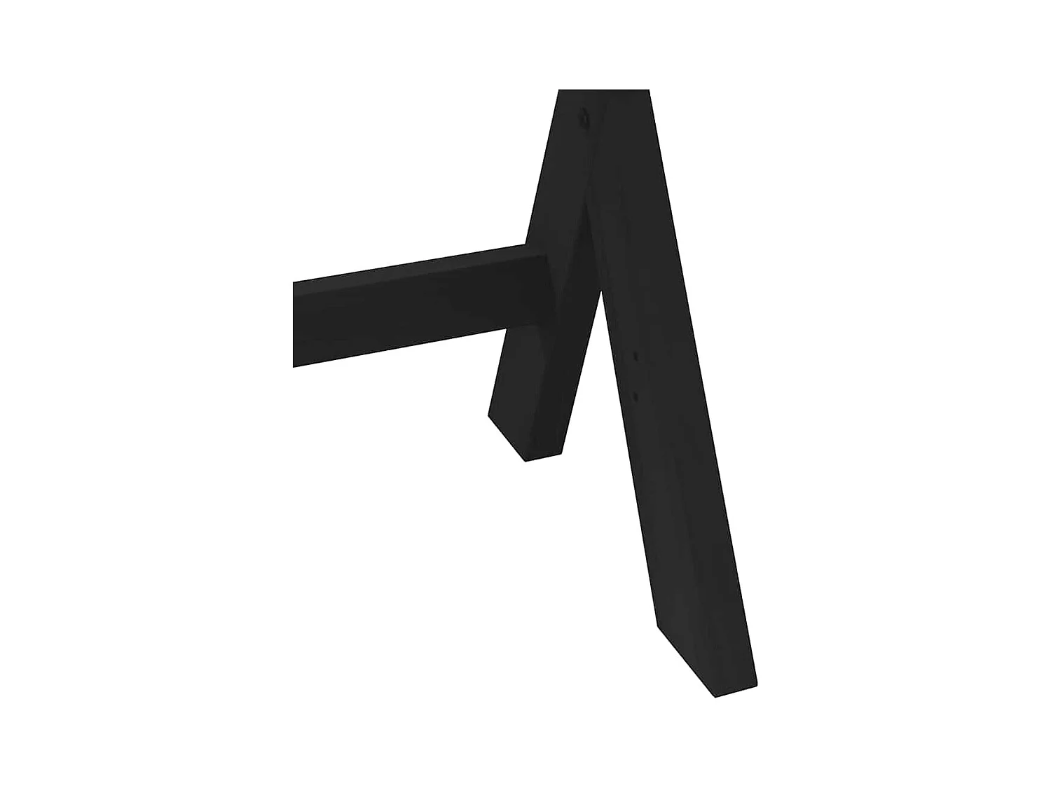 Bureau NOAIN pieds en forme de X 120x50x75 cm bois massif pin