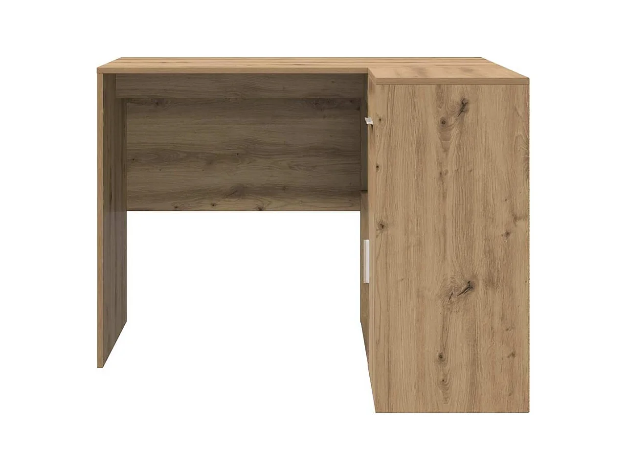 Secretária de canto carvalho artisiano 102 x 50 x 75 cm