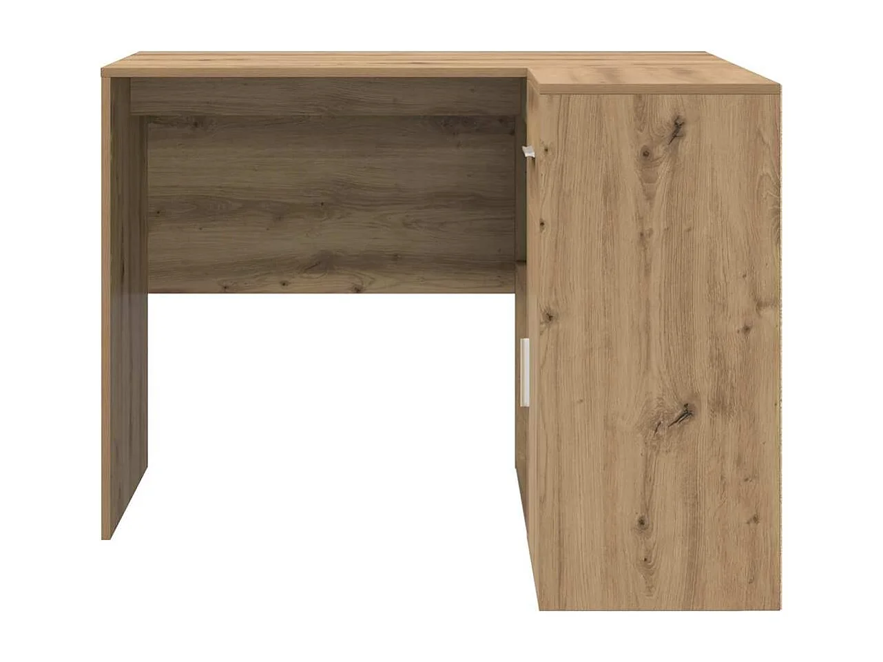 Secretária de canto carvalho artisiano 102 x 50 x 75 cm