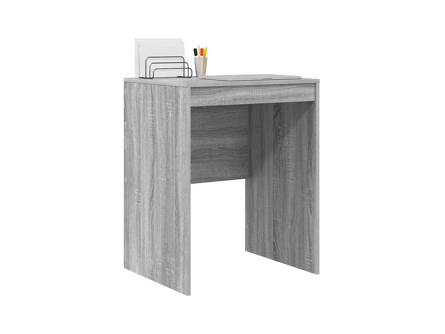 Bureau Sonoma gris 60 x 50 x 76 cm Bois d'ingénierie