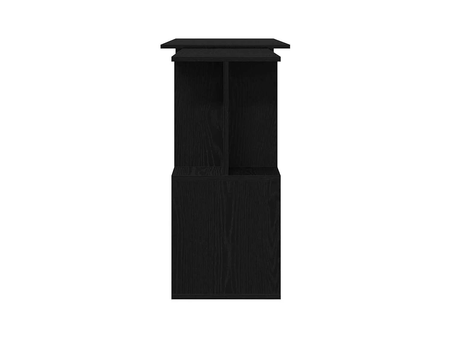 Bureau Chêne noir 200 x 50 x 76 cm Bois d'ingénierie