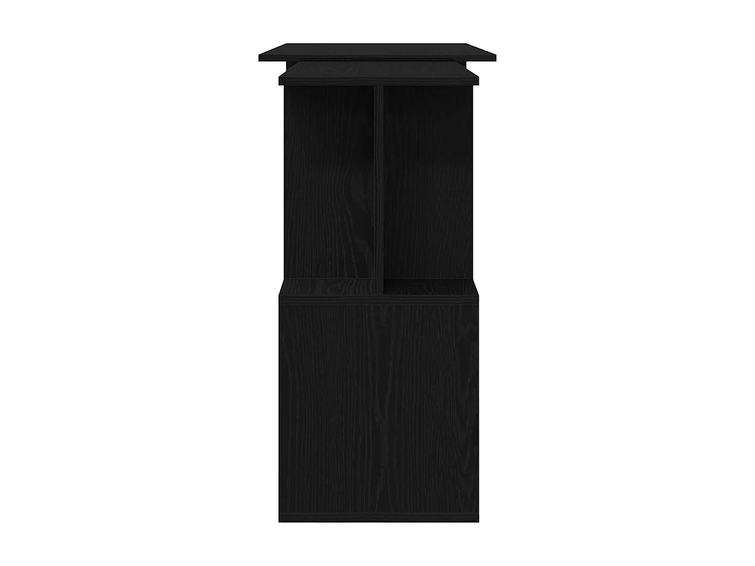 Bureau Chêne noir 200 x 50 x 76 cm Bois d'ingénierie