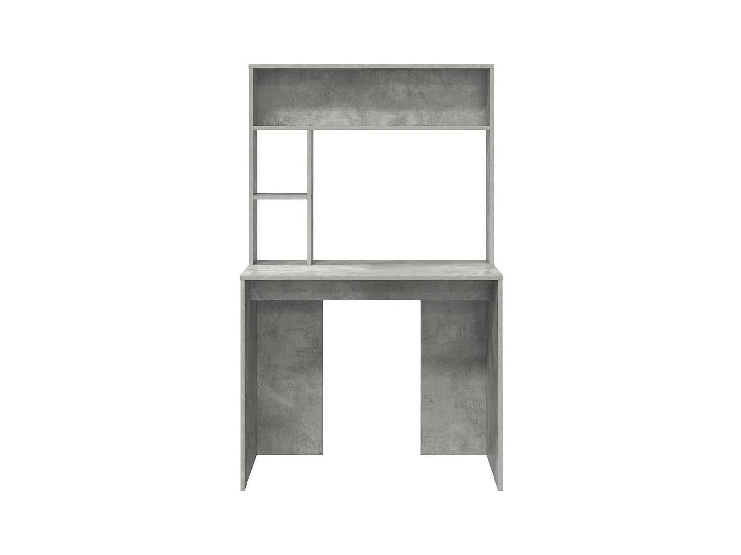 Bureau Gris béton 91 x 50 x 149 cm Bois d'ingénierie