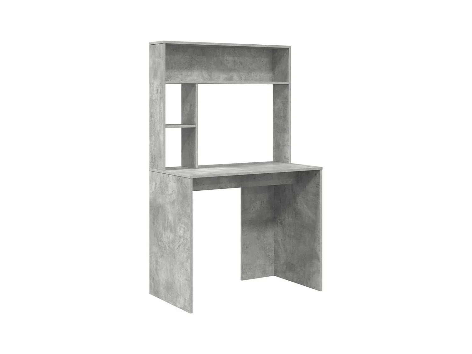 Bureau Gris béton 91 x 50 x 149 cm Bois d'ingénierie