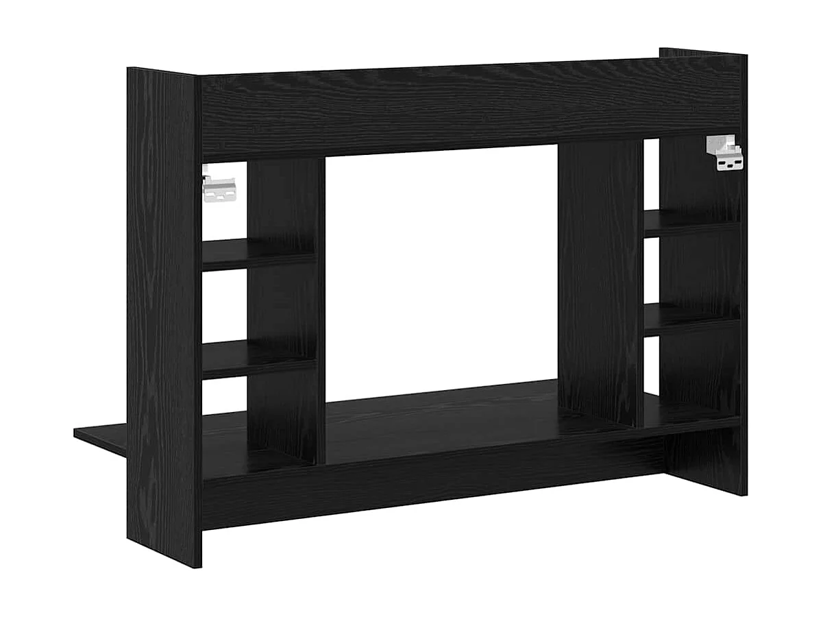 Bureau mural Chêne noir 105 x 48 x 75 cm Bois d'ingénierie