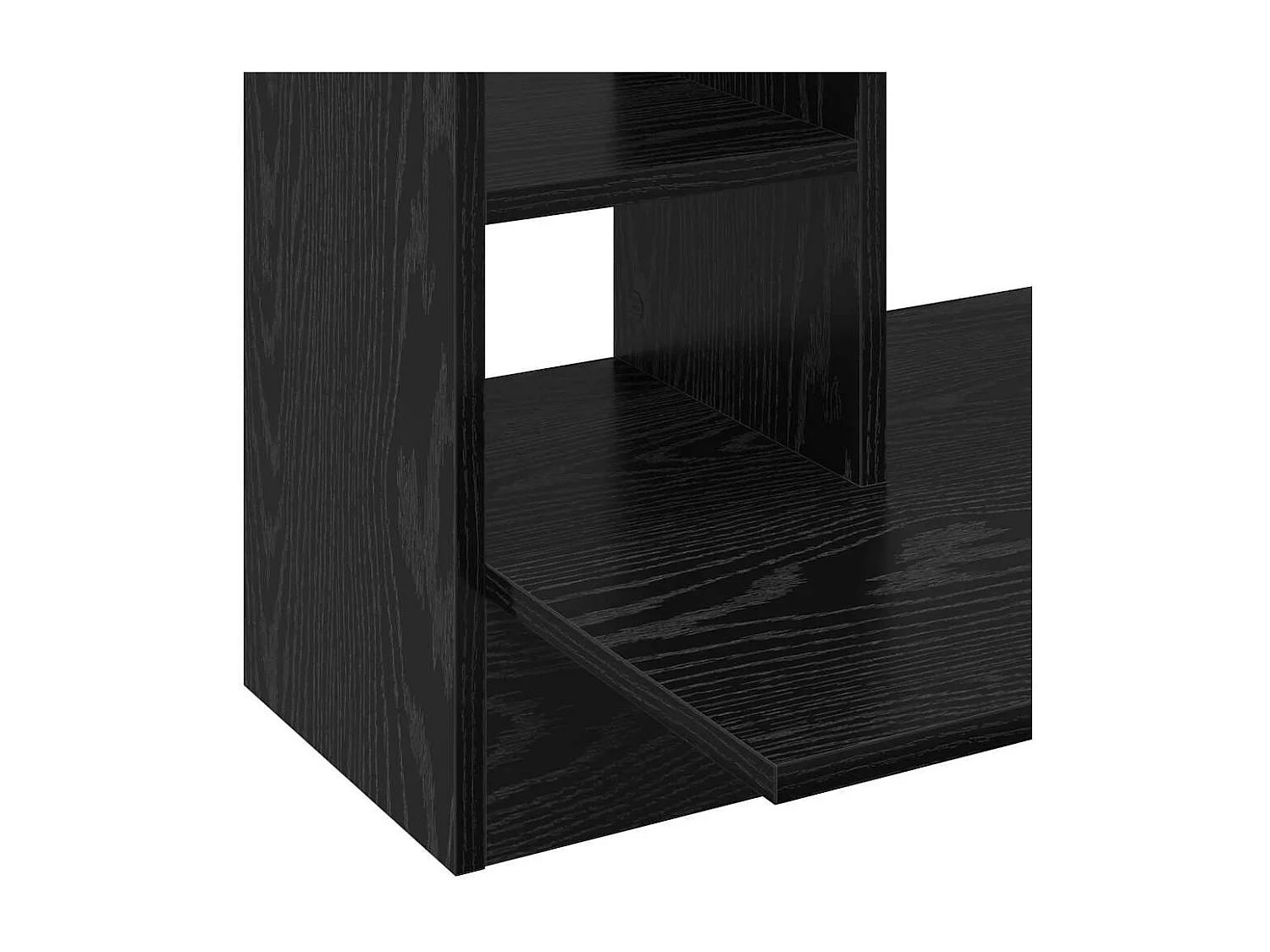 Bureau mural Chêne noir 105 x 48 x 75 cm Bois d'ingénierie