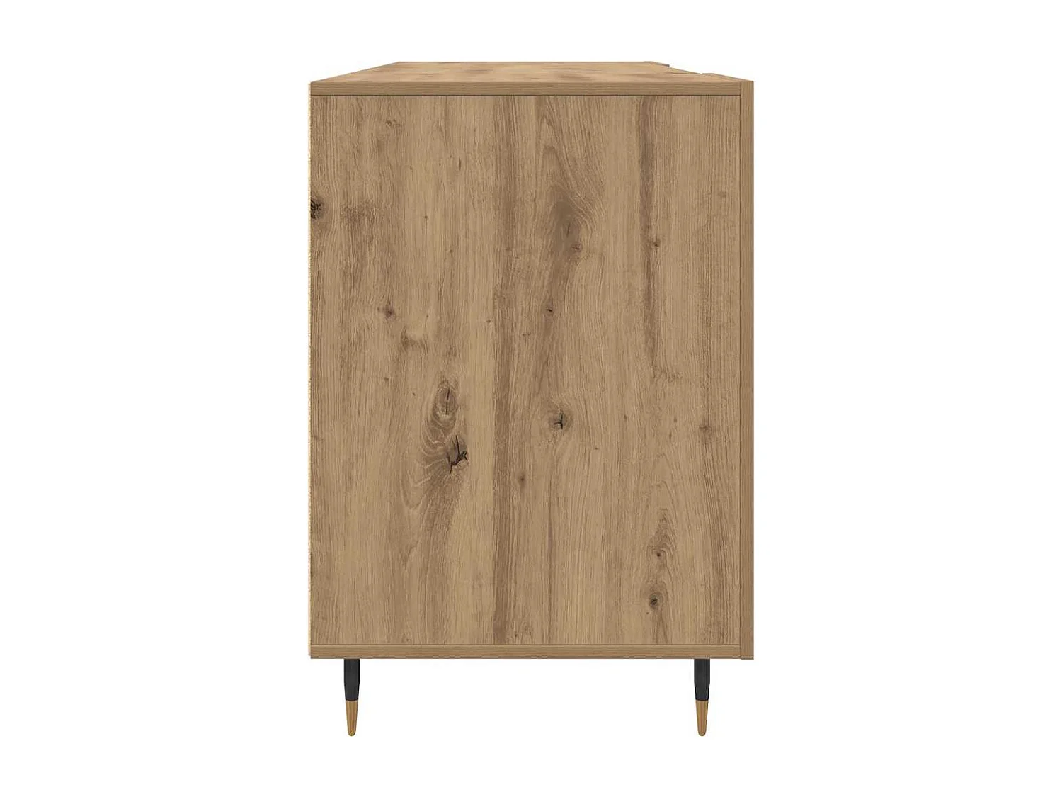 Bureau chêne artisanal 140 x 50 x 75 cm Bois d'ingénierie