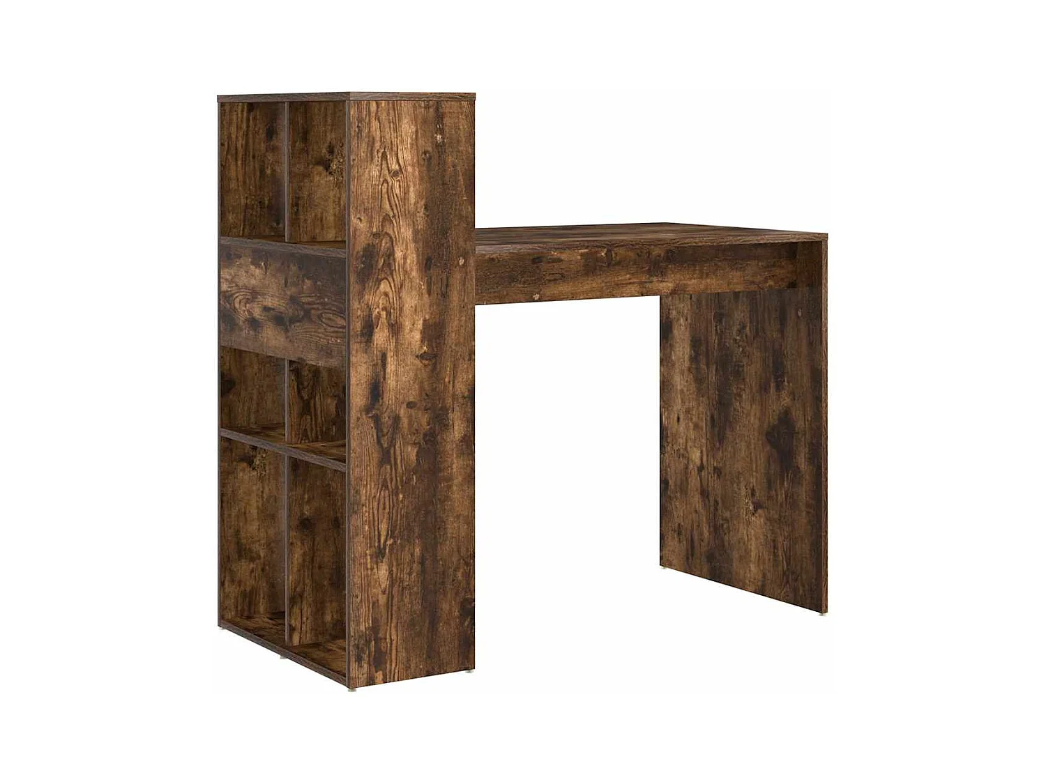 Bureau Chêne fumé 108 x 55 x 103,5 cm Bois d'ingénierie