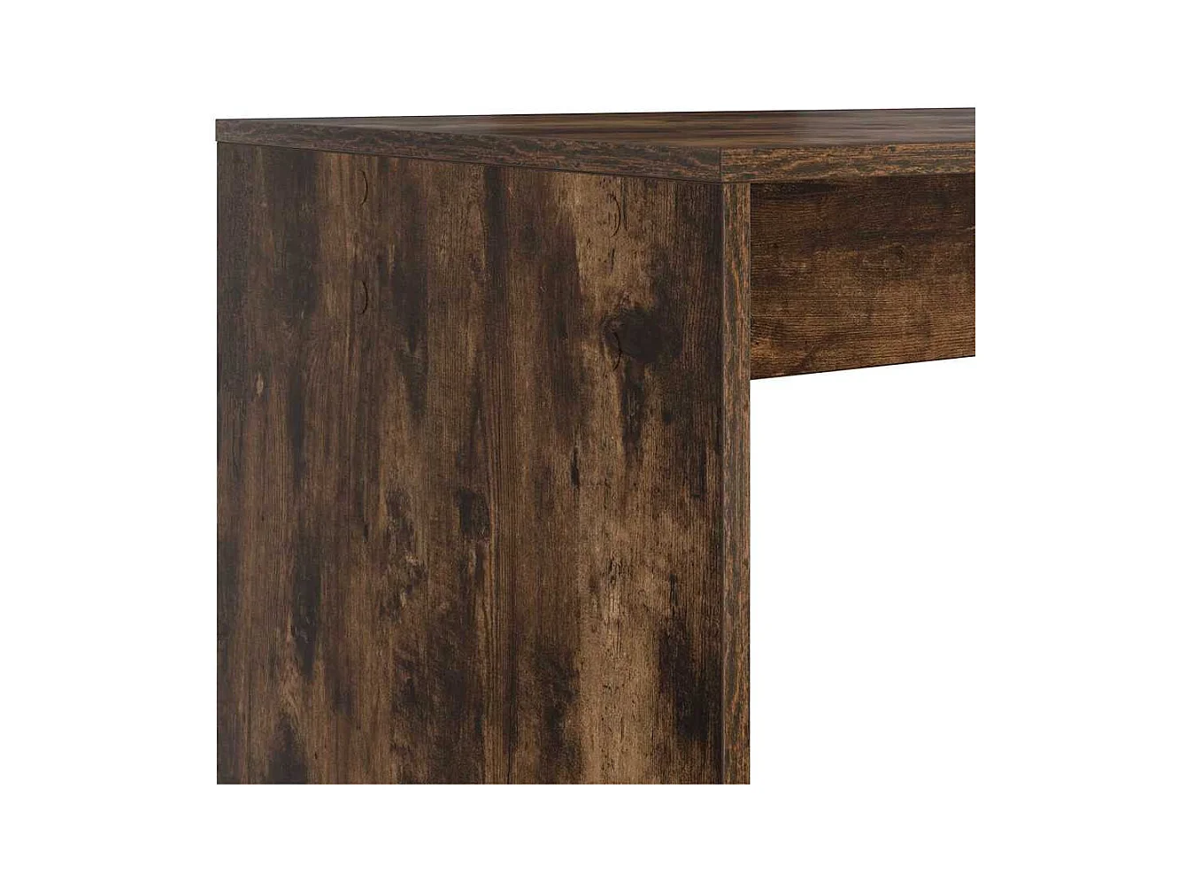 Bureau Chêne fumé 108 x 55 x 103,5 cm Bois d'ingénierie