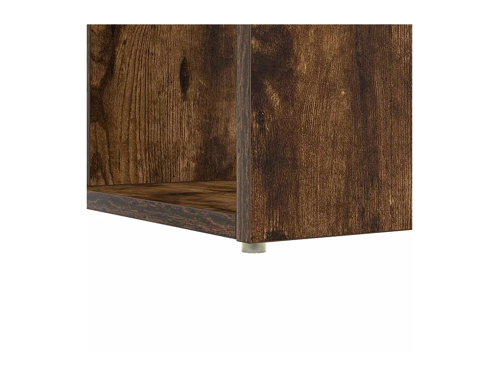 Bureau Chêne fumé 108 x 55 x 103,5 cm Bois d'ingénierie