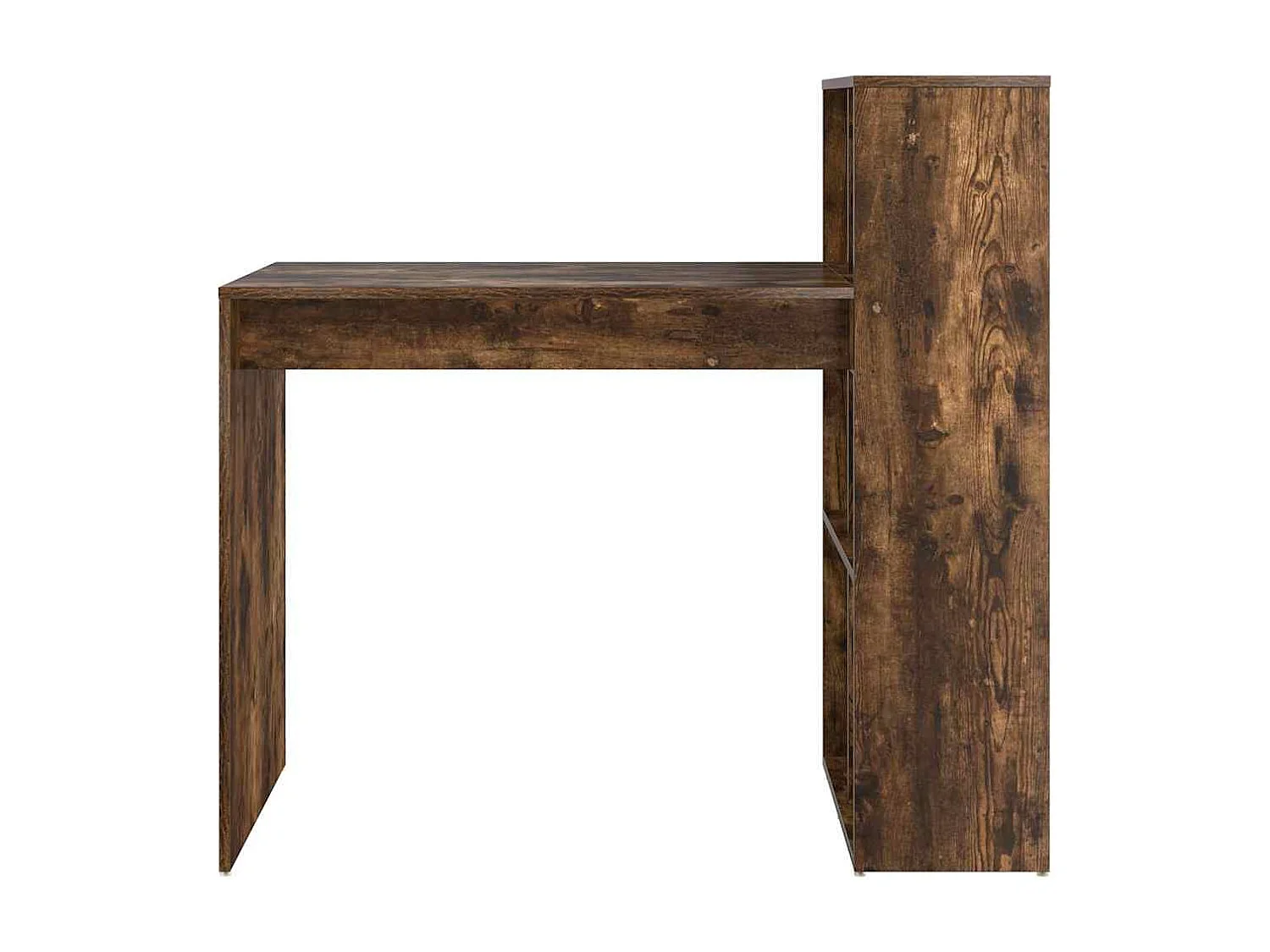 Bureau Chêne fumé 108 x 55 x 103,5 cm Bois d'ingénierie