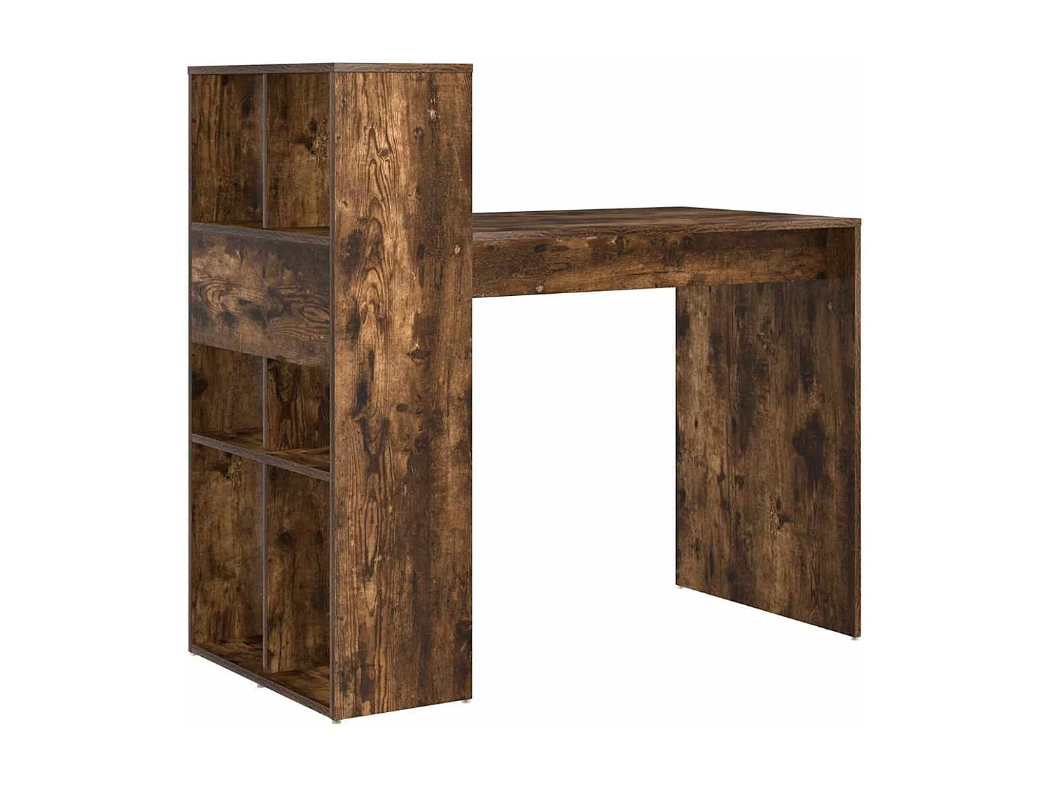 Bureau Chêne fumé 108 x 55 x 103,5 cm Bois d'ingénierie