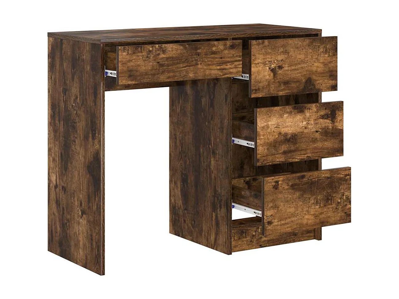 Bureau Chêne fumé 90 x 37,5 x 75 cm Bois d'ingénierie