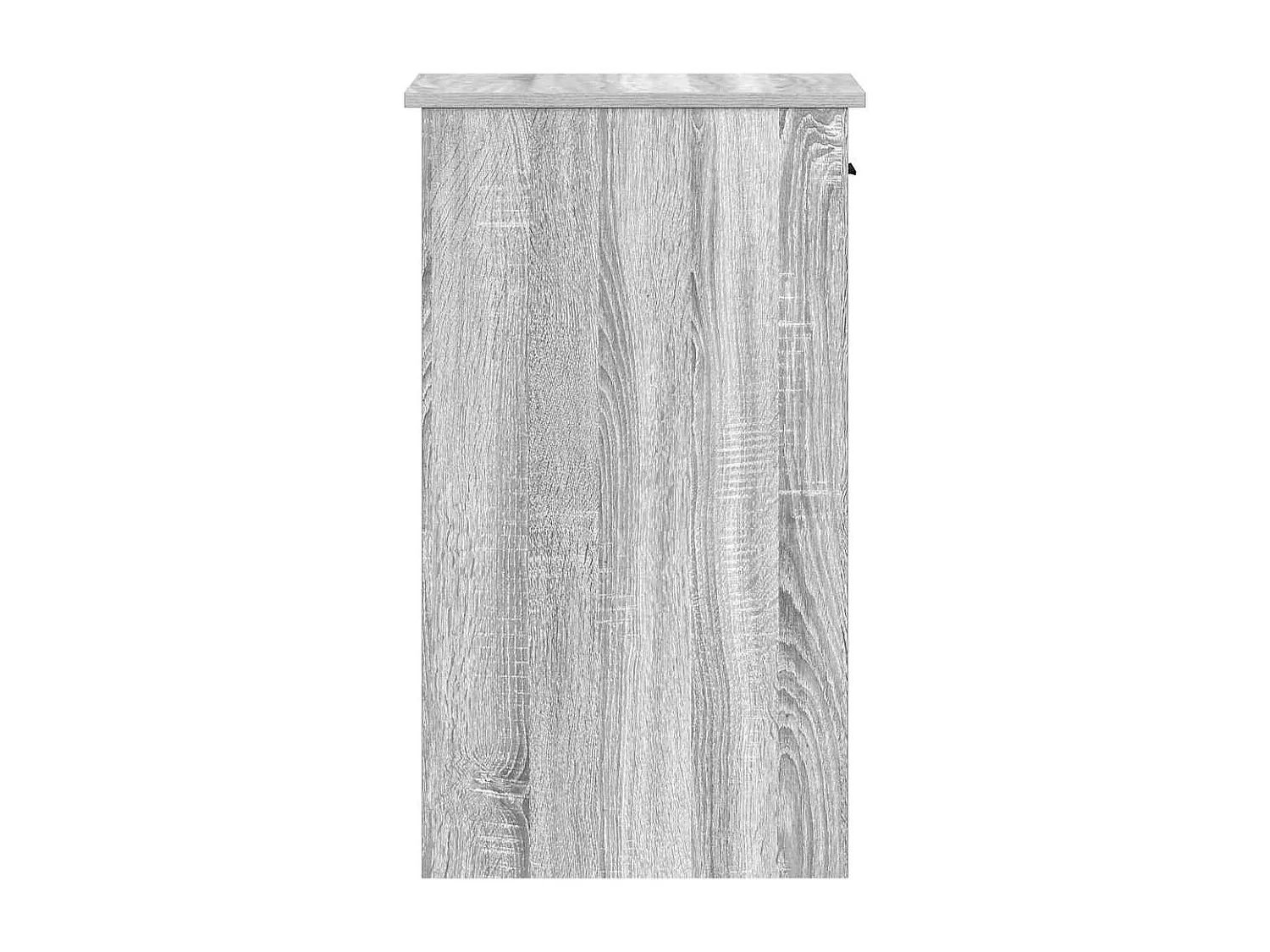 Support de tour d'ordinateur et tiroir sonoma gris 35x45x77 cm