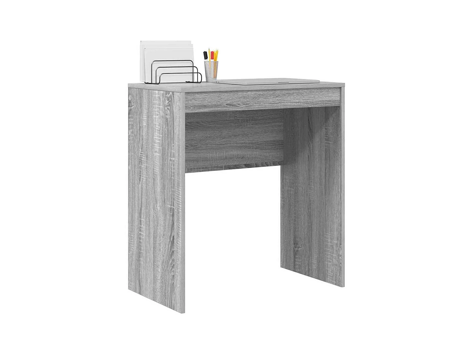 Bureau Sonoma gris 70 x 40 x 76 cm Bois d'ingénierie