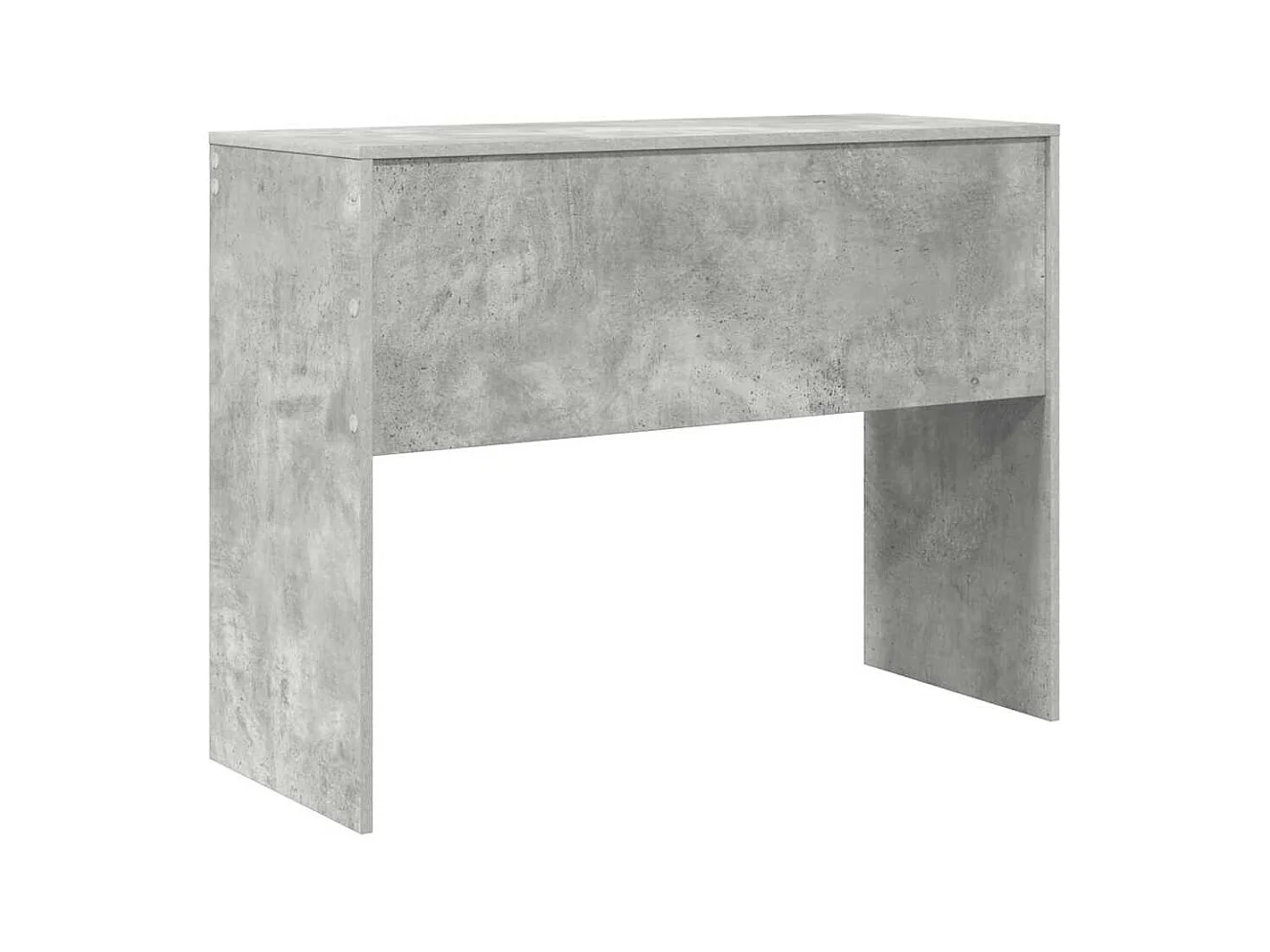 Bureau Gris béton 100 x 40 x 76 cm Bois d'ingénierie