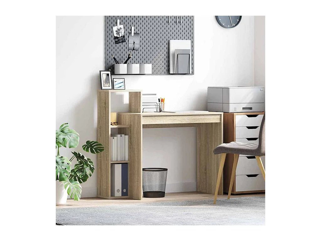 Bureau Chêne sonoma 100 x 40 x 90 cm Bois d'ingénierie