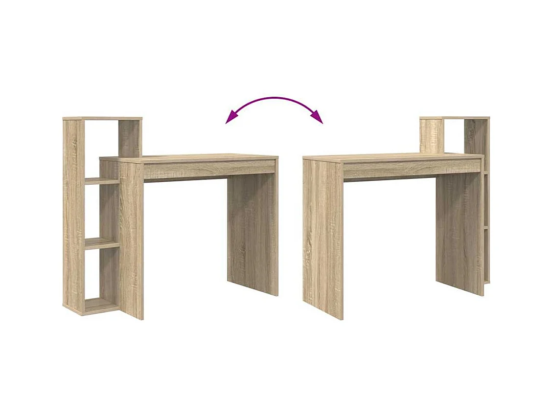 Bureau Chêne sonoma 100 x 40 x 90 cm Bois d'ingénierie