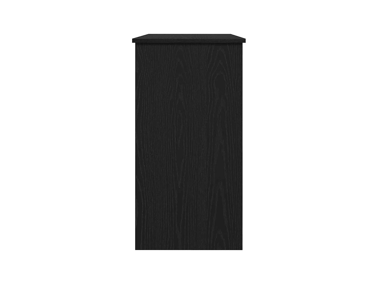 Bureau Noir 80x40x75 cm Aggloméré