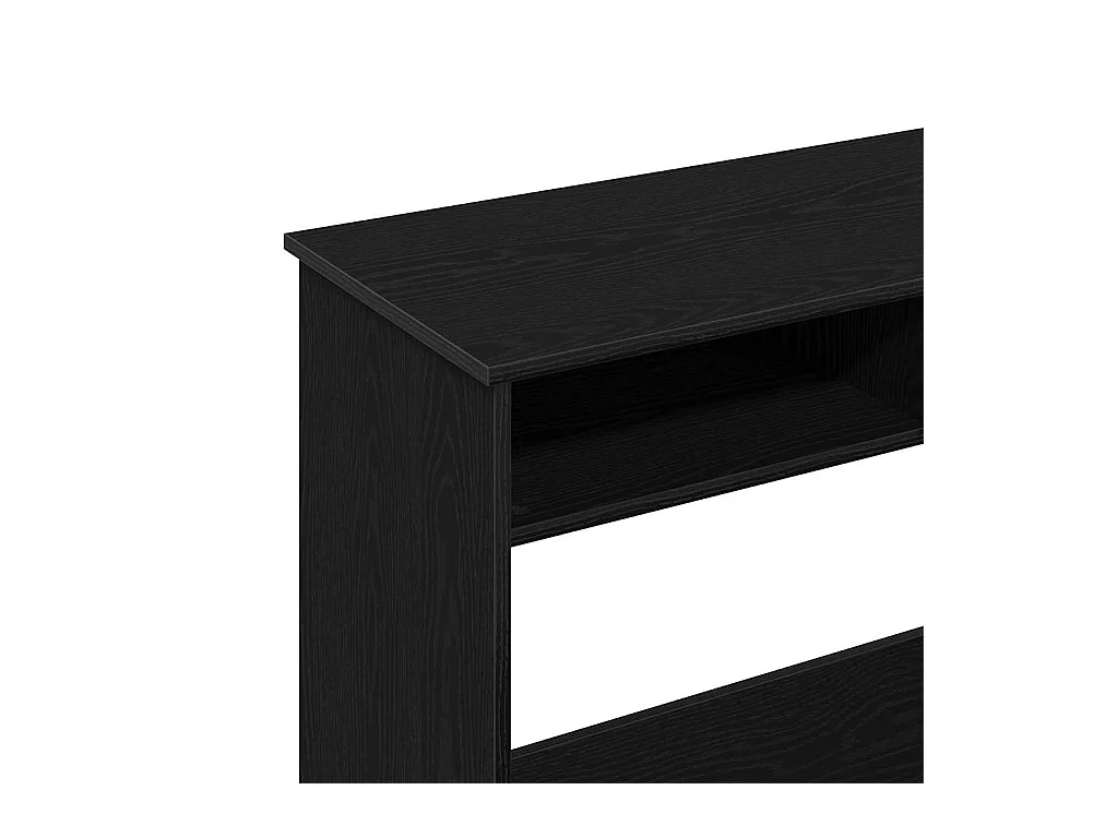 Bureau Noir 80x40x75 cm Aggloméré