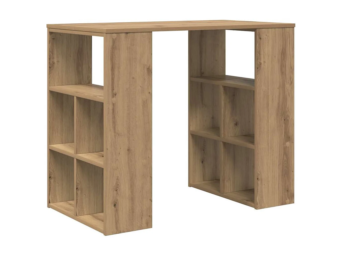 Bureau chêne artisanal 90 x 50 x 75 cm Bois d'ingénierie