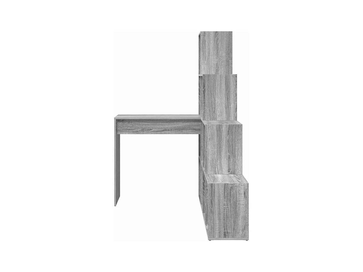 Bureau d'angle Sonoma gris 101.5 x 149.5 x 149.5 cm