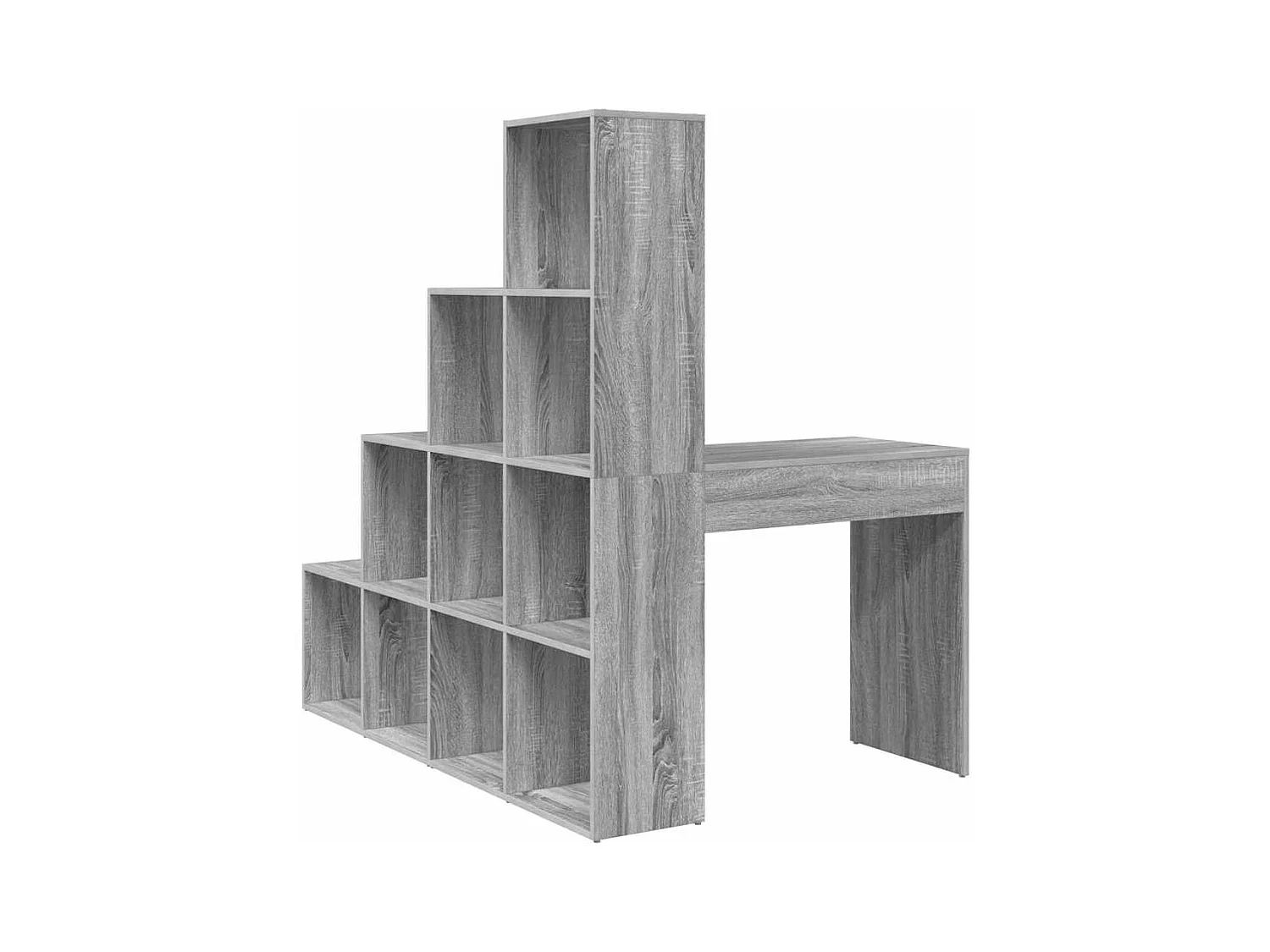 Bureau d'angle Sonoma gris 101.5 x 149.5 x 149.5 cm