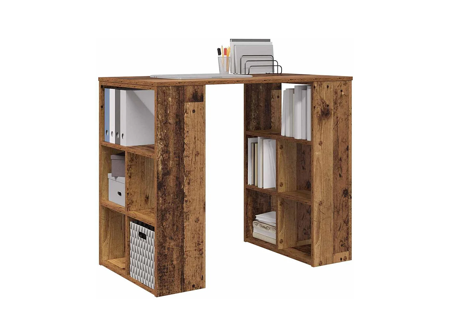 Bureau Bois Ancien 90 x 50 x 75 cm Bois d'ingénierie