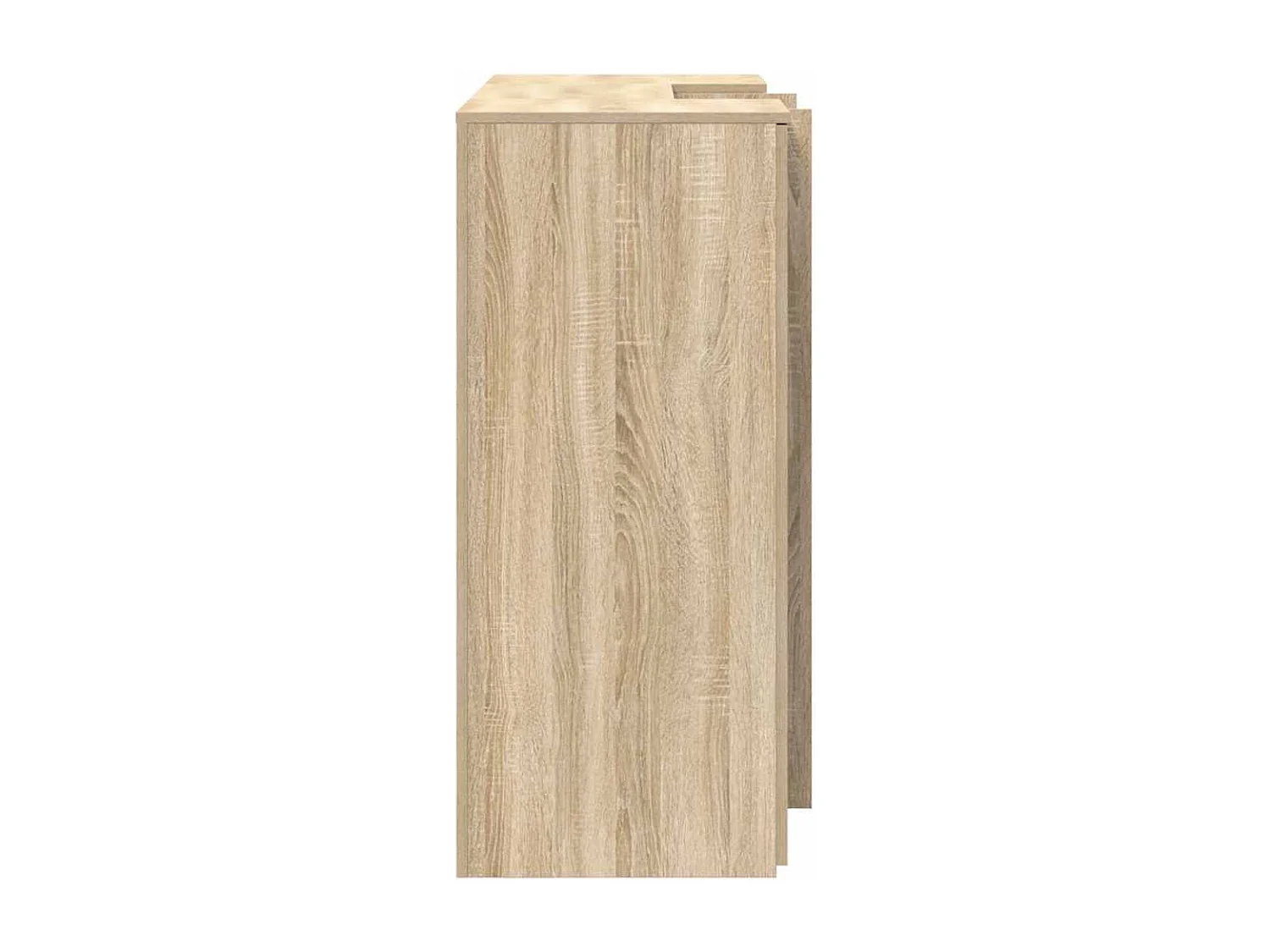 Mostrador de recepción roble sonoma 135x50x103,5 cm