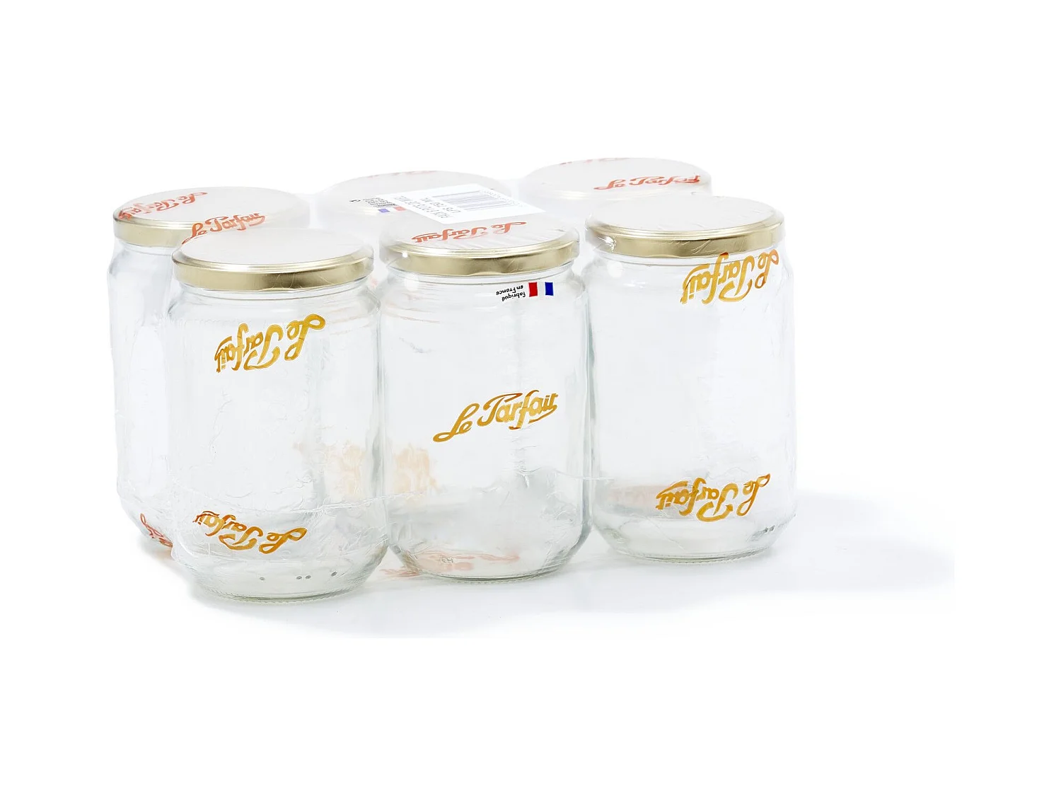 Le Parfait - Pack 6 Pots A Miel 750ml Diametre 82