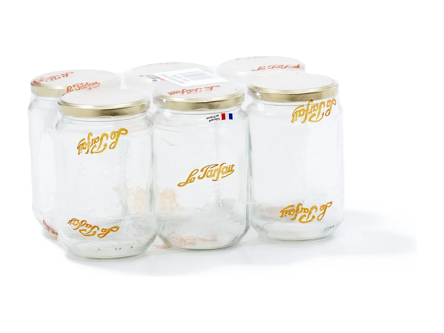Le Parfait - Pack 6 Pots A Miel 750ml Diametre 82