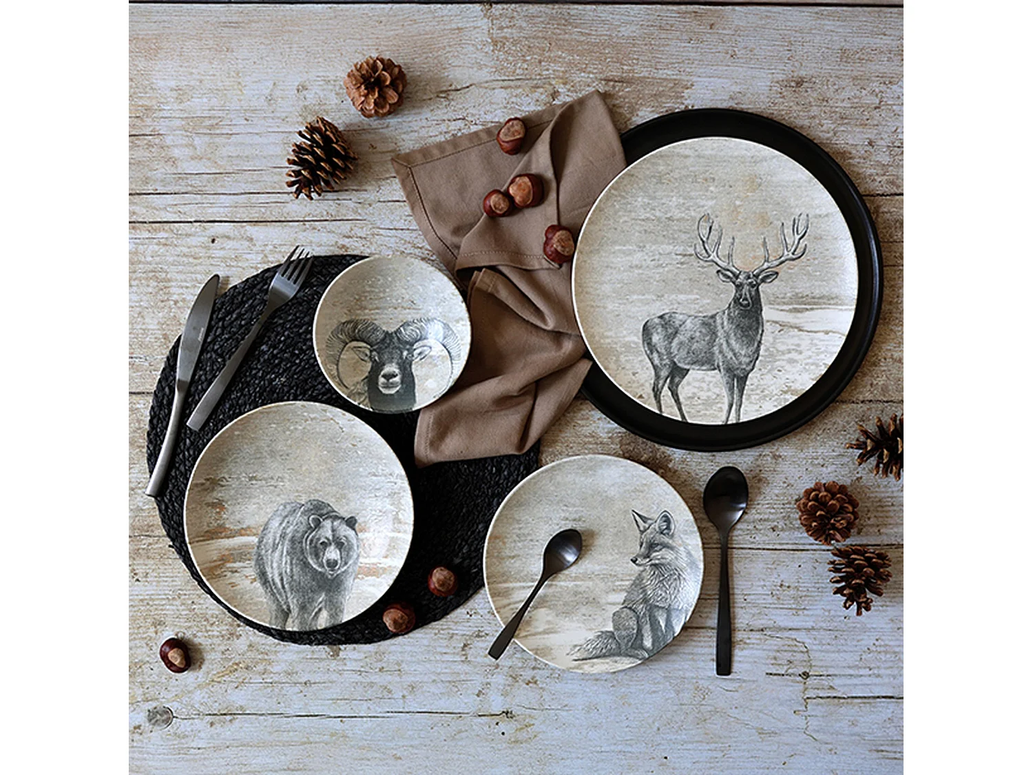 Novastyl - Lot 48 Assiettes Lachat En Porcelaine