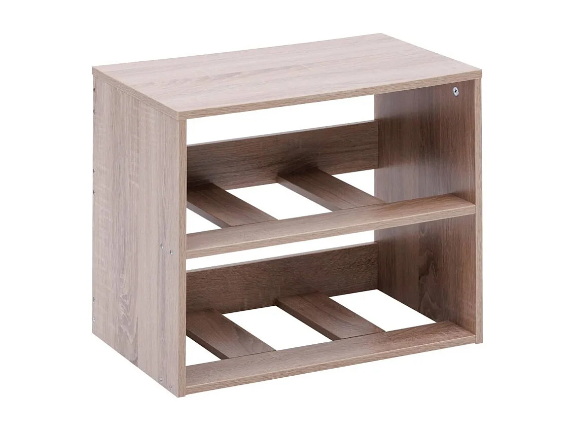 Commode 2 Tiroirs Paniers "Dress Up" 50cm Beige