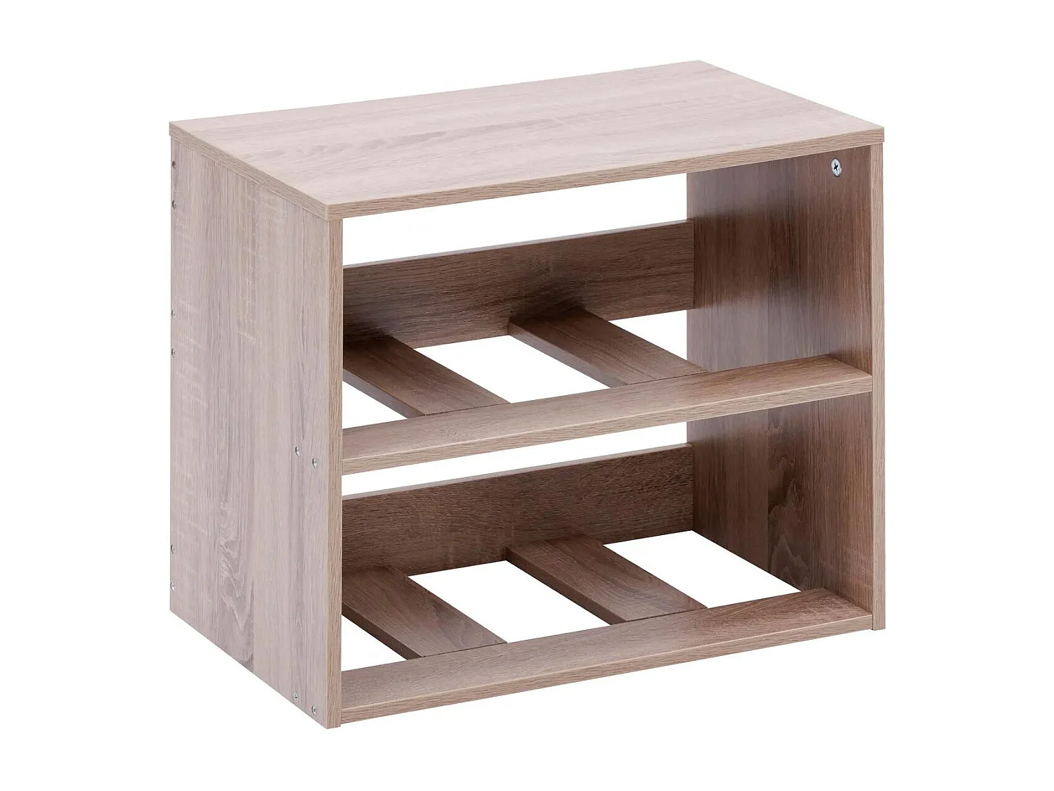 Commode 2 Tiroirs Paniers "Dress Up" 50cm Beige