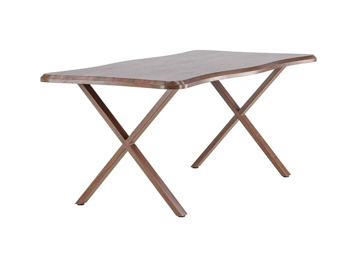 Table à Manger Organique "Fiona" 180cm Noyer