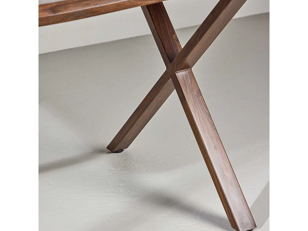 Table à Manger Organique "Fiona" 180cm Noyer